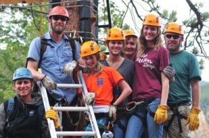 Family Ziplining Fun