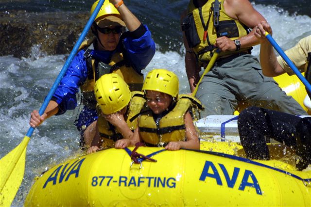 Whitewater Rafting Adventure in Colorado with Kids