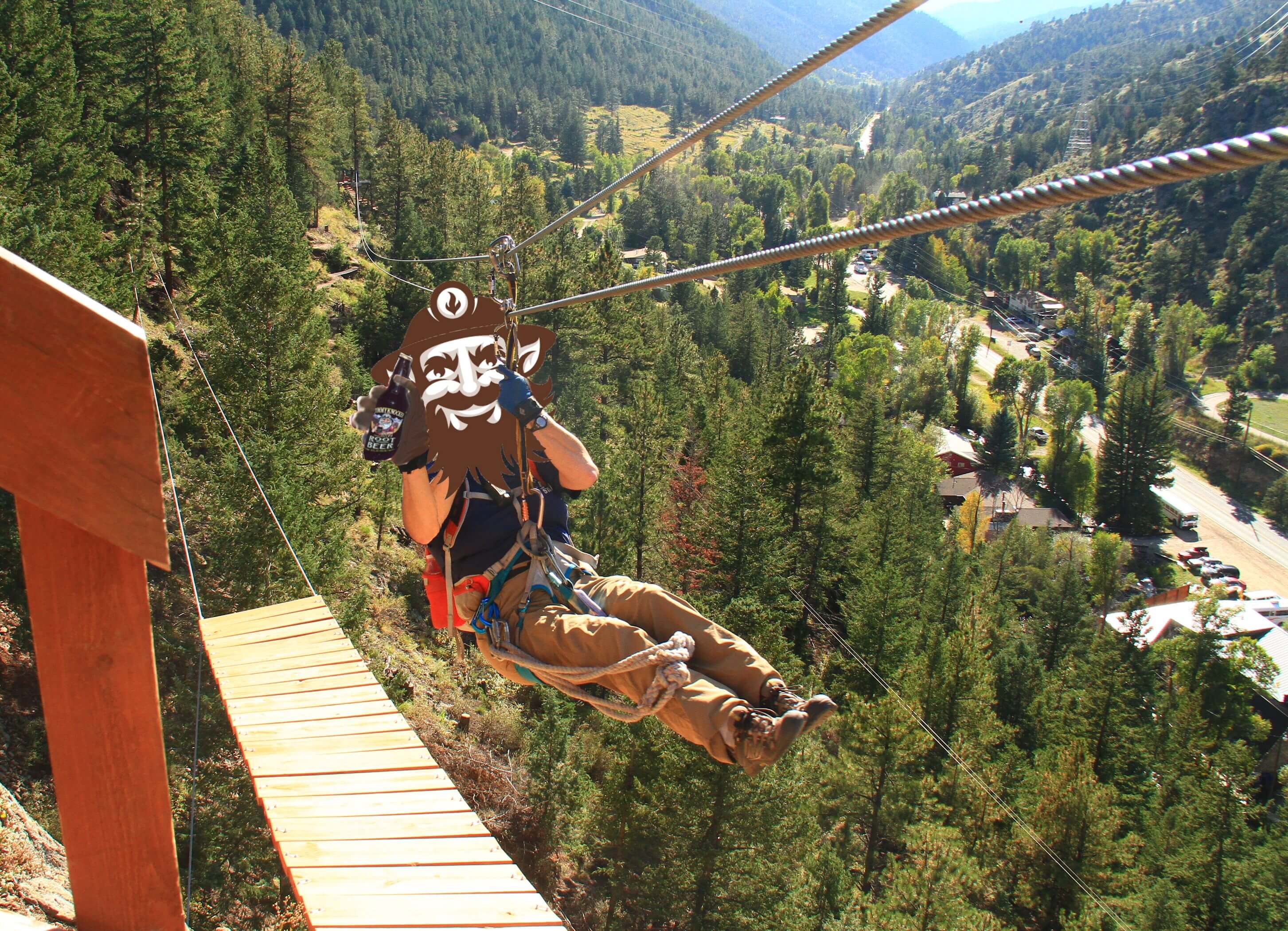 Great American Beer Festival Zipline