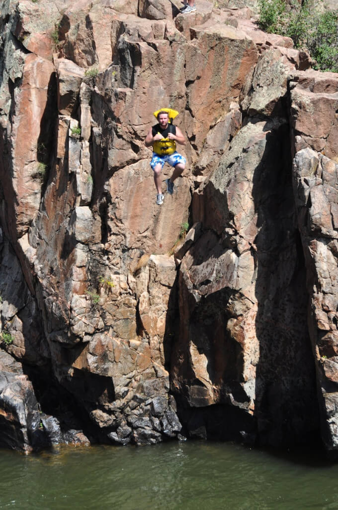 Cliff Jump Colorado