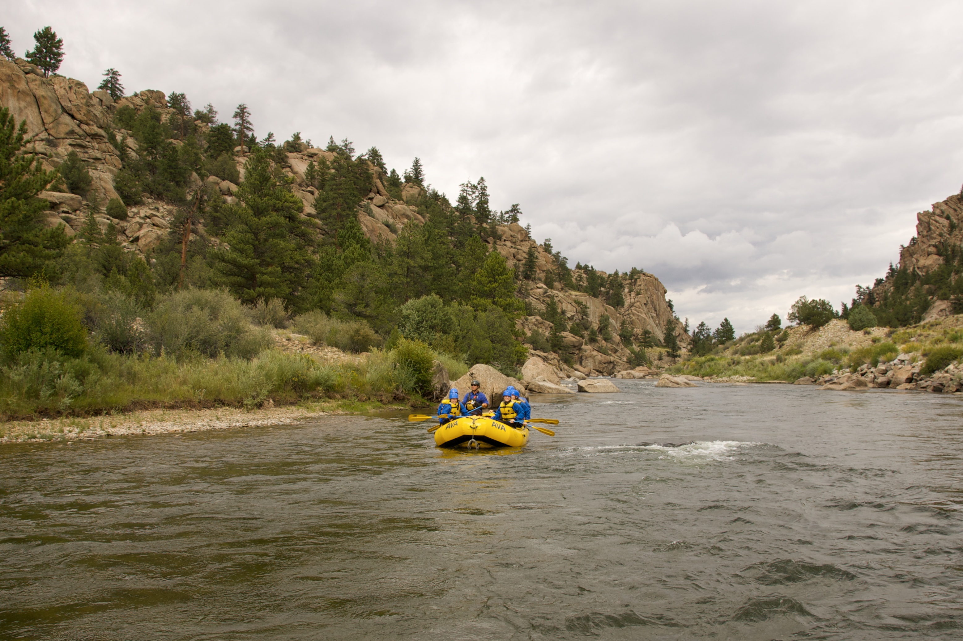 Overnight Rafting Trips Browns Canyon Colorado