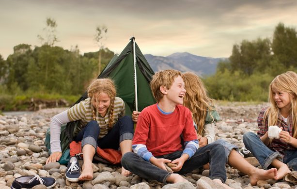 Overnight Whitewater Rafting Adventure Camping with Kids