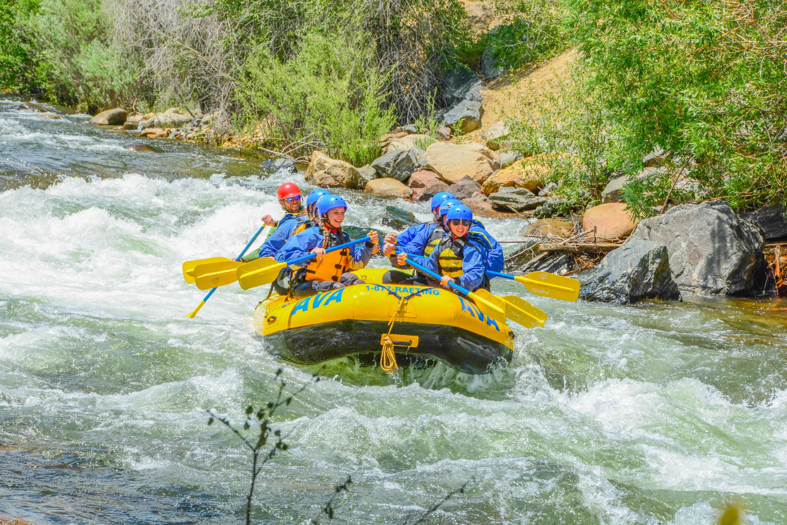 Brown's Canyon rafting