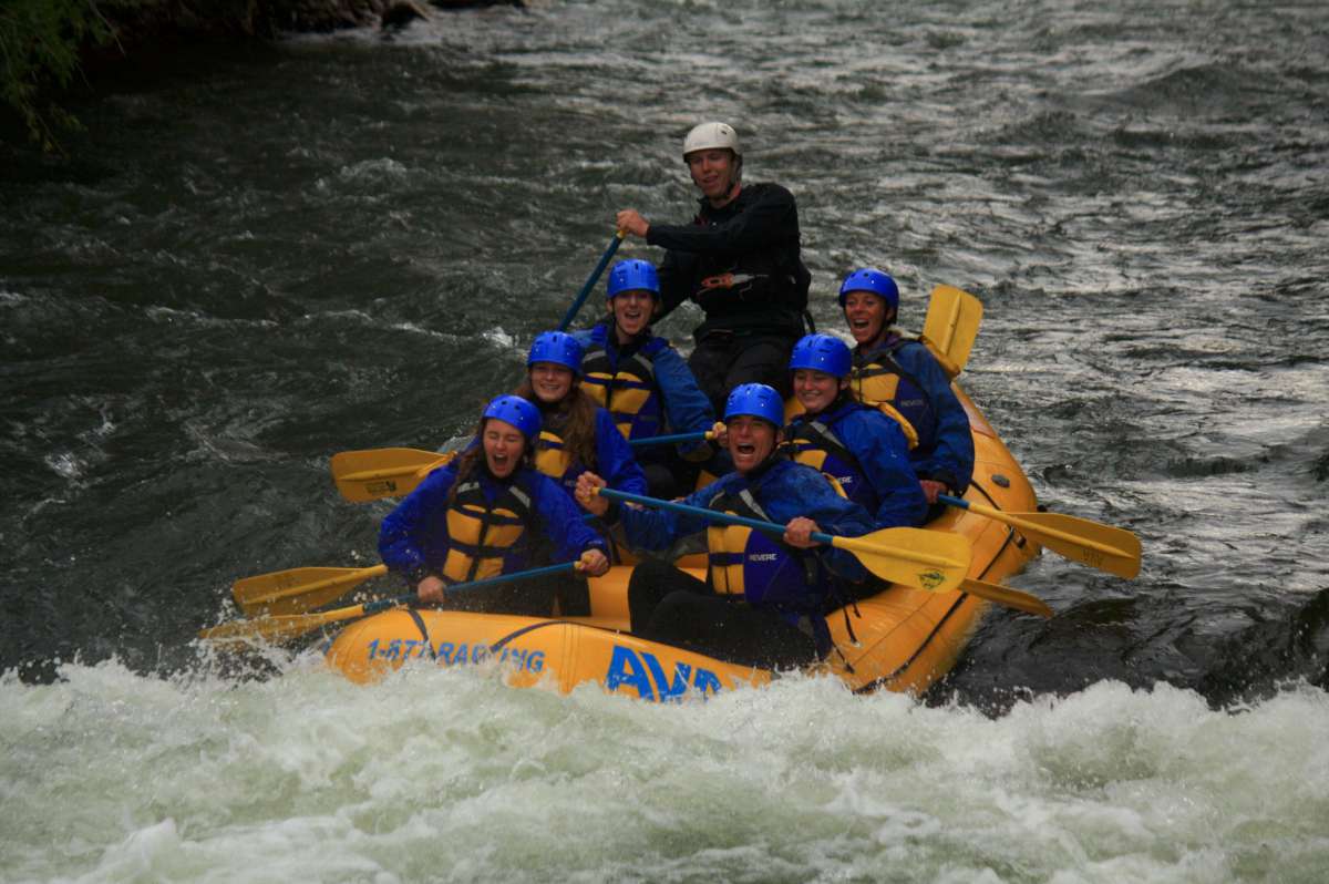 Whitewater Rafting in the Colorado Rain