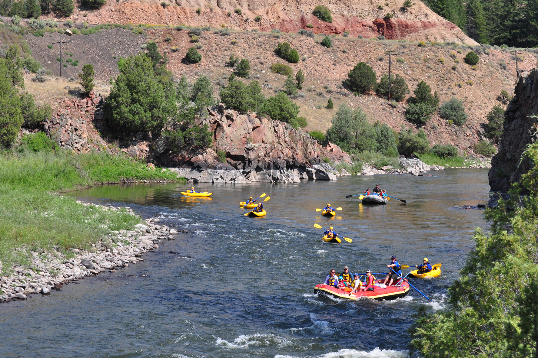 Inflatable Kayak Adventures in Colorado