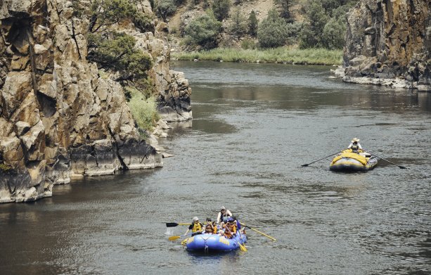 Upper Colorado River Overnight Rafting Trip