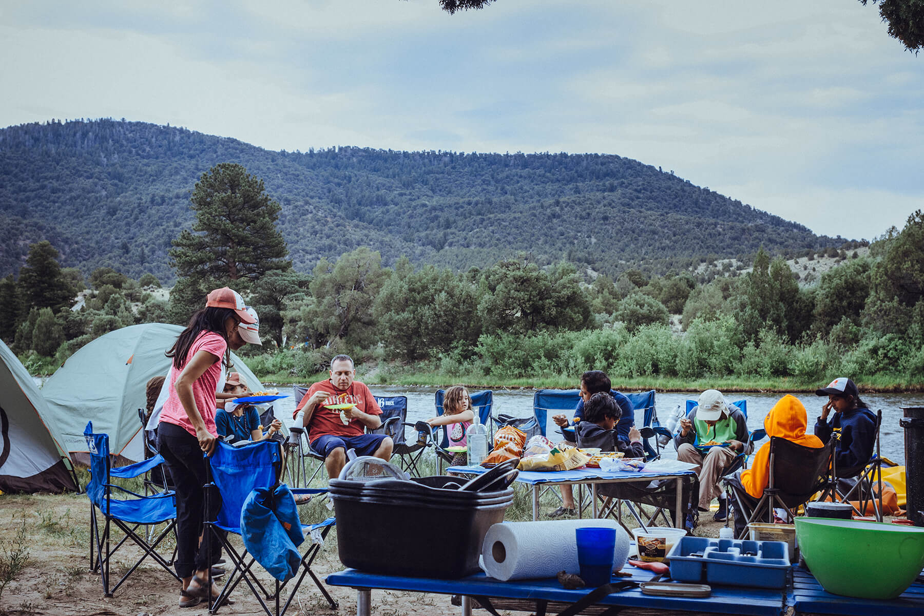 Overnight Rafting in Colorado