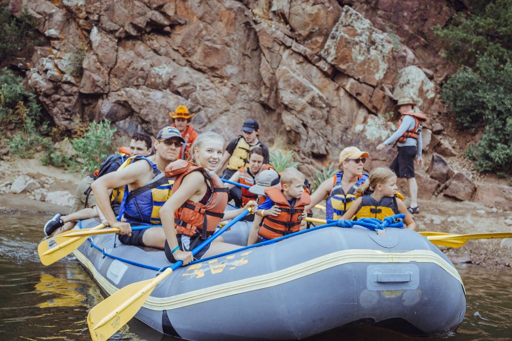 Overnight Rafting in Colorado
