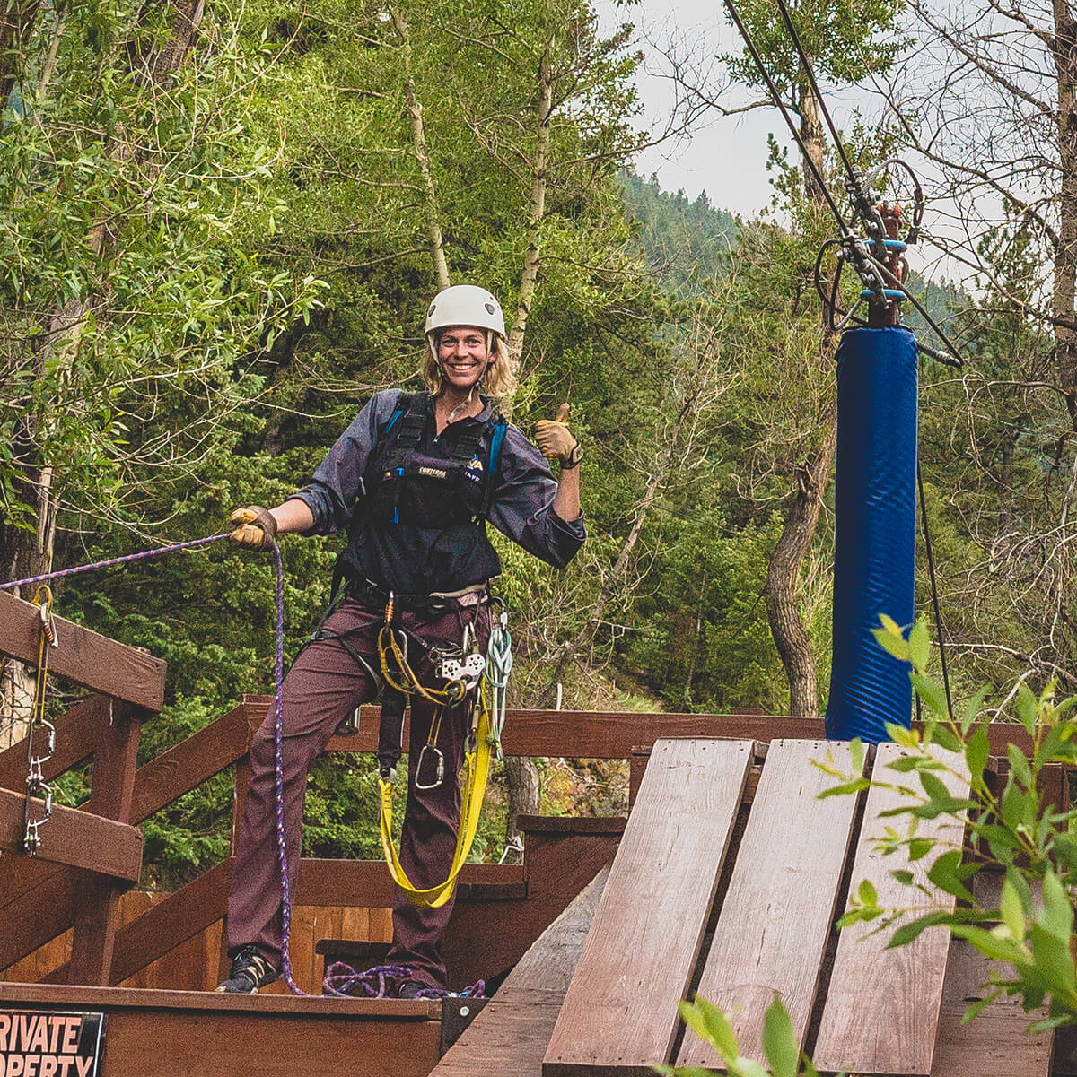 Elise Brandvold, Zipline Guide