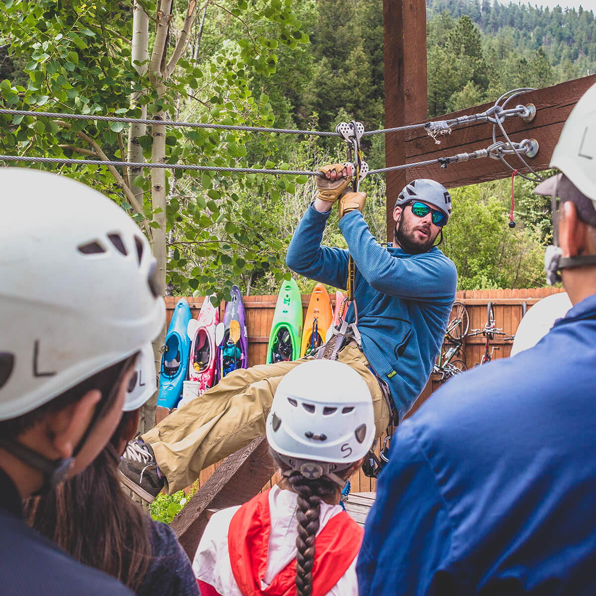 Spencer Bonapace, Zipline Guide