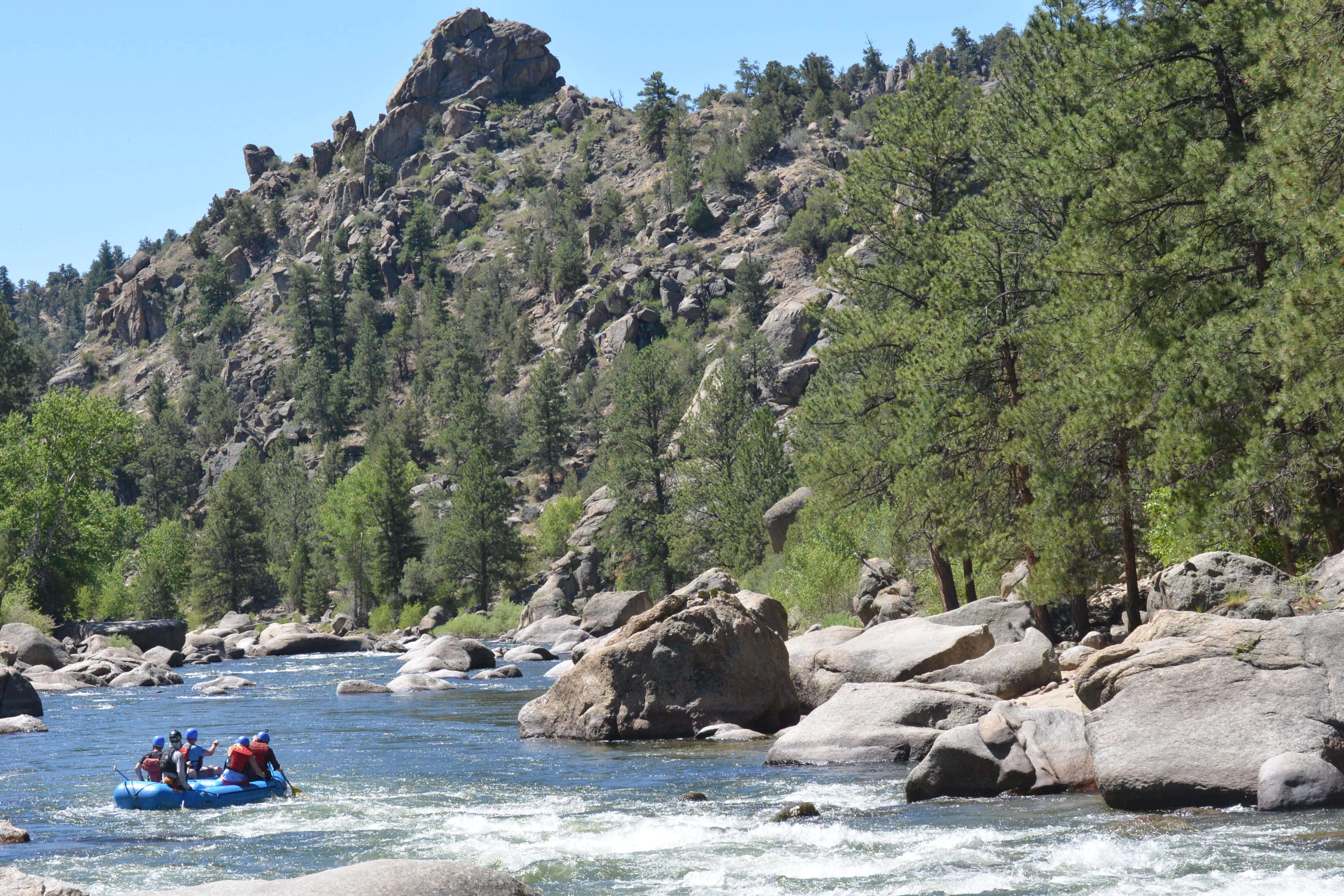 Browns Canyon Rafting Colorado