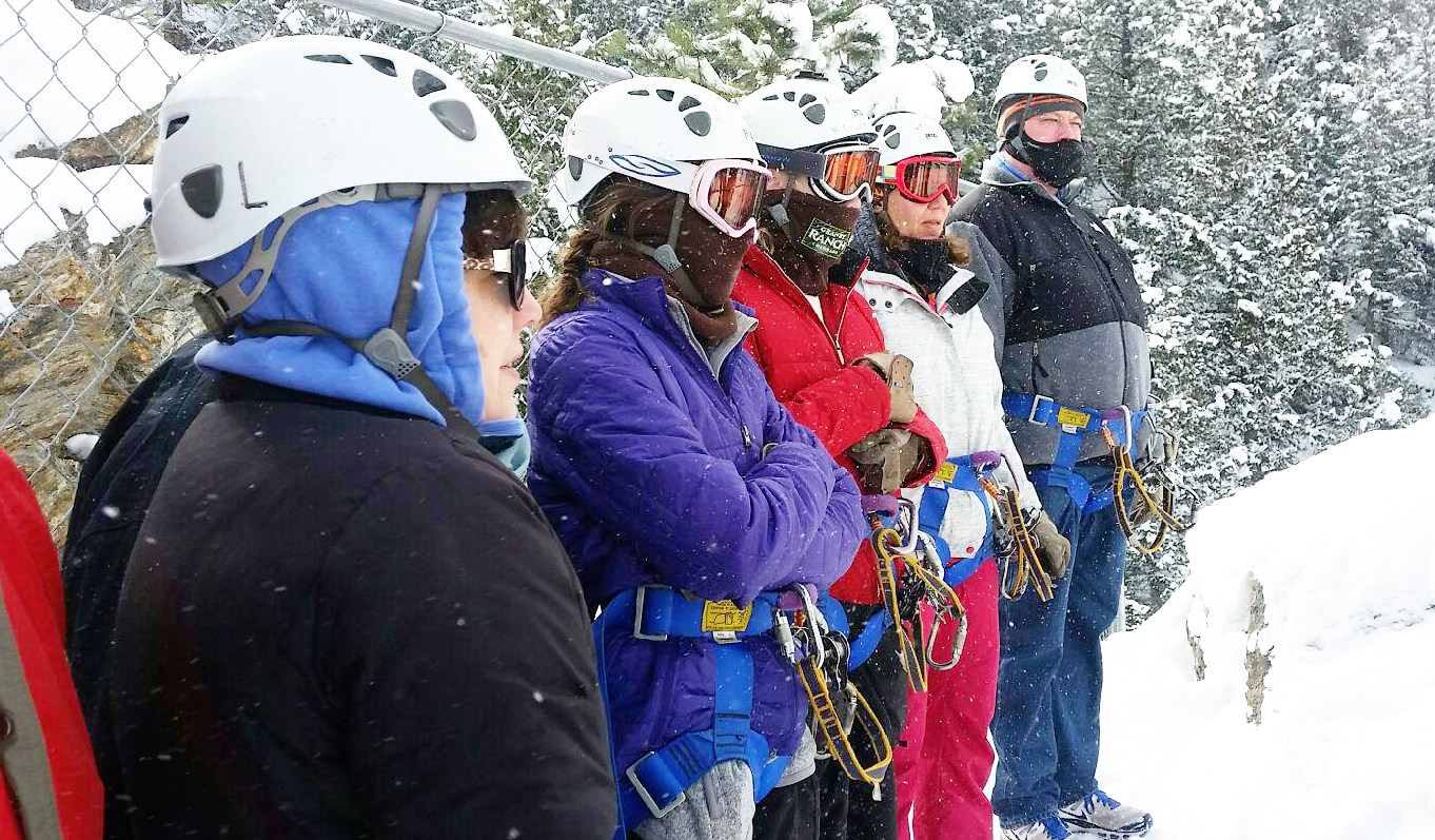 Dressing Warm for Ziplines