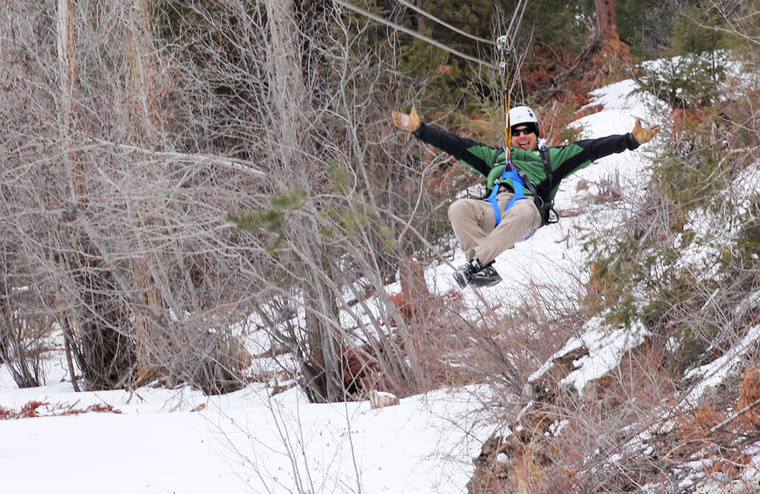 Winter Zipline Tour