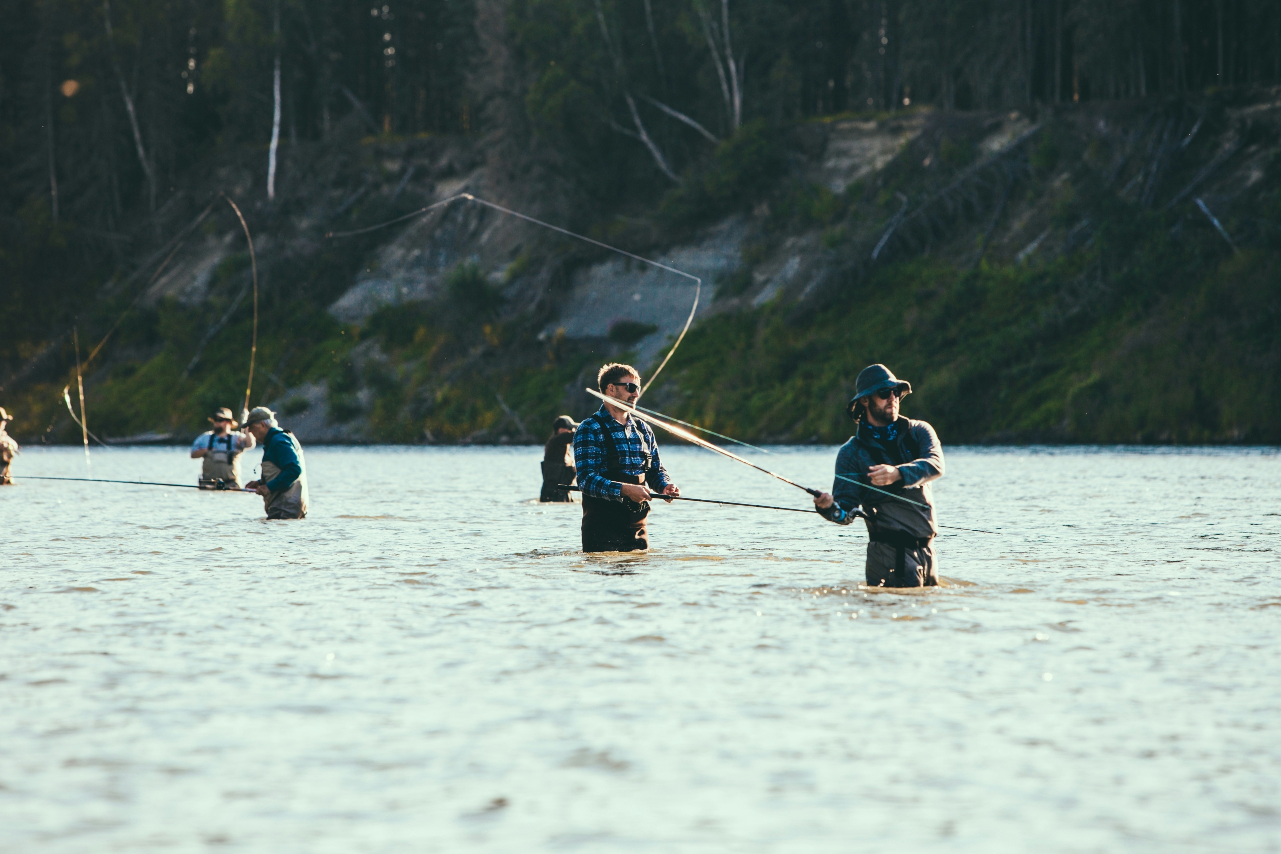 group fly fishing