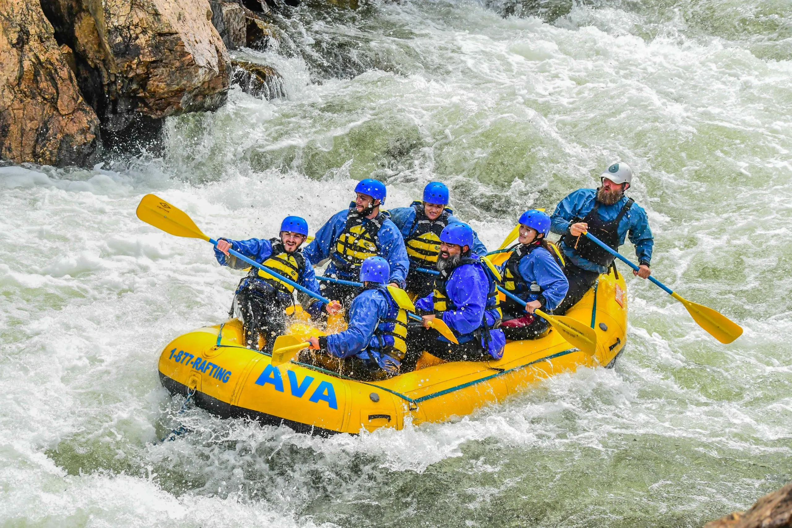 number of rafting trips in colorado