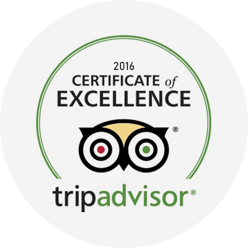 Trip Advisor Award 2016