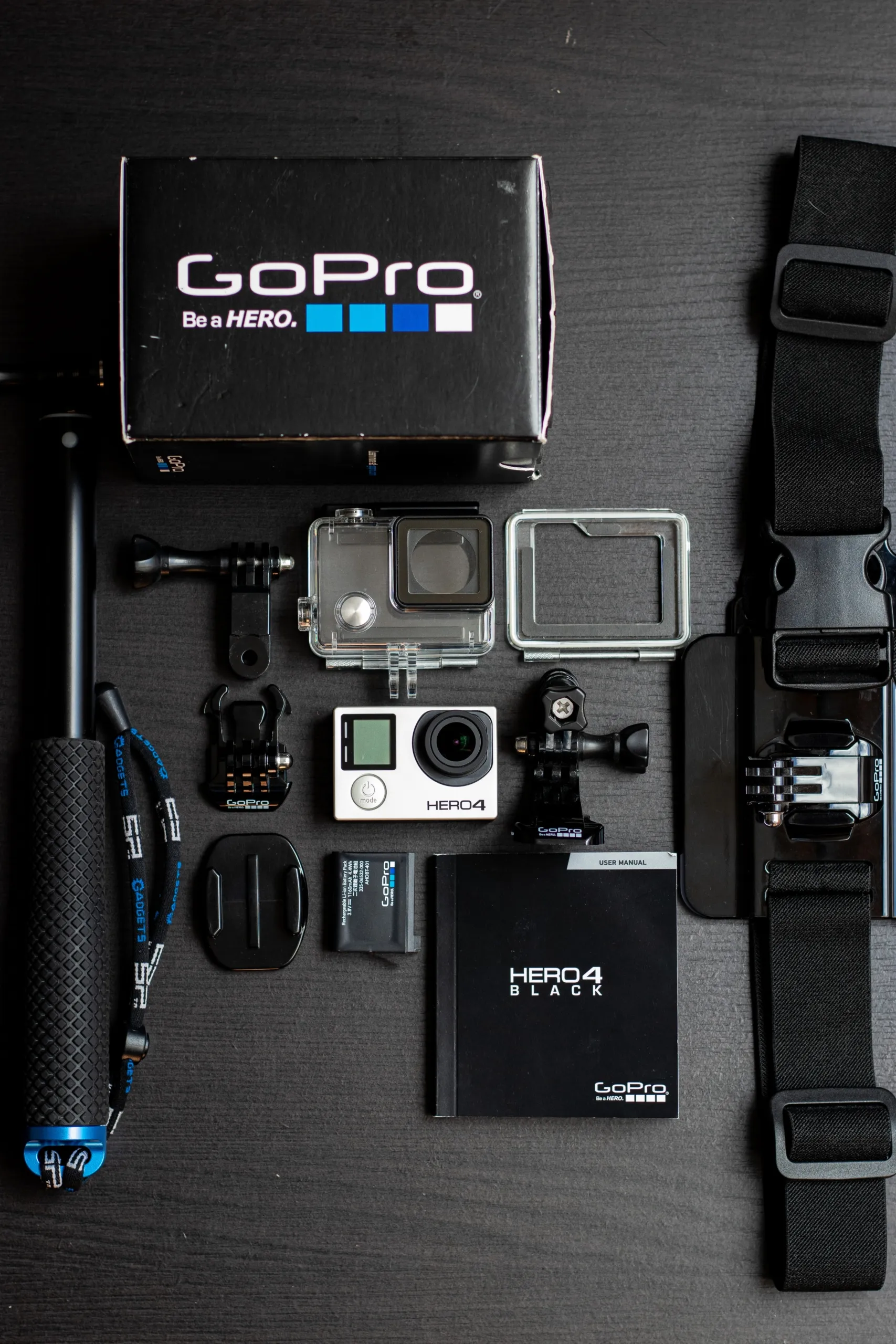 GoPro equipment