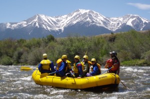 Whitewater Rafting the Arkansas River, Colorado