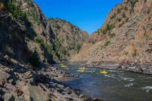 White water rafting in Upper Colorado River