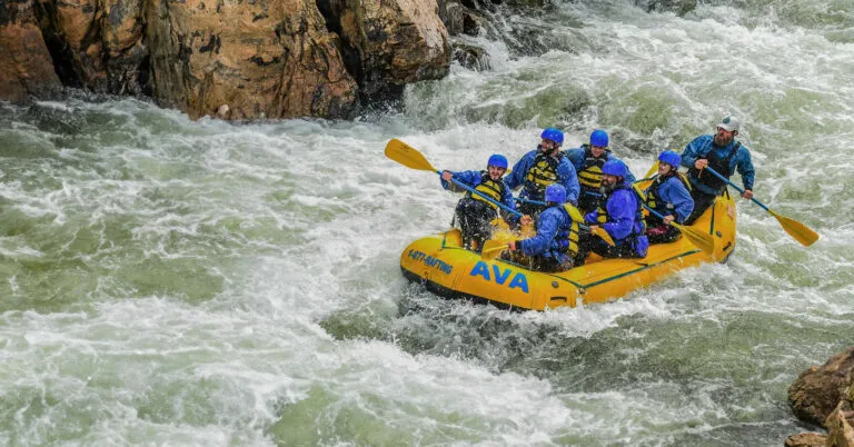 rafting trips in colorado