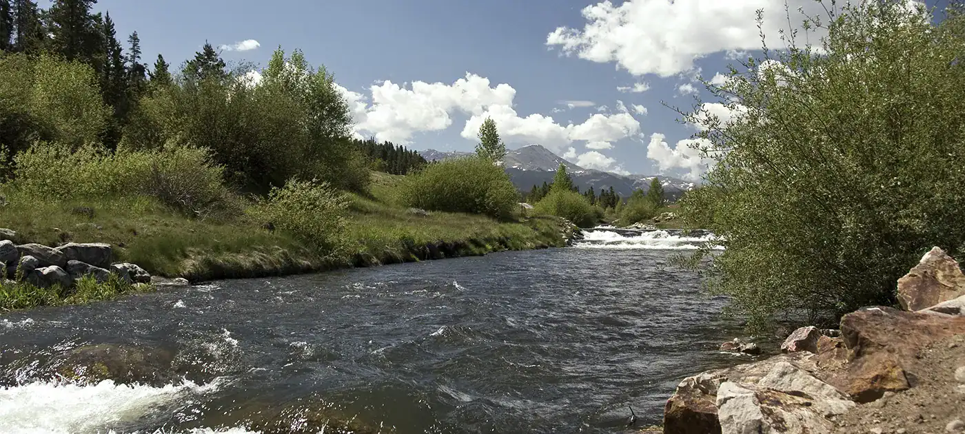 A river flowing near Breckenridge, Colorado