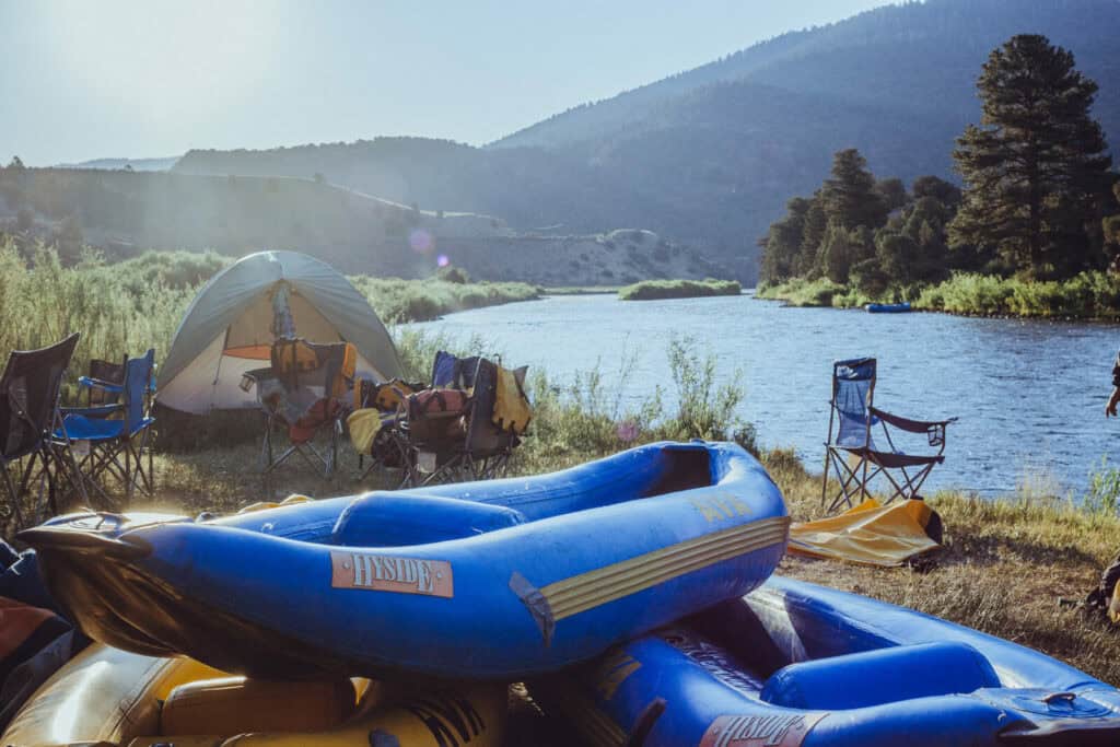 October Rafting in Colorado