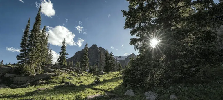 Vail Valley in the summertime.