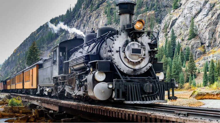 Train in the Colorado high country.