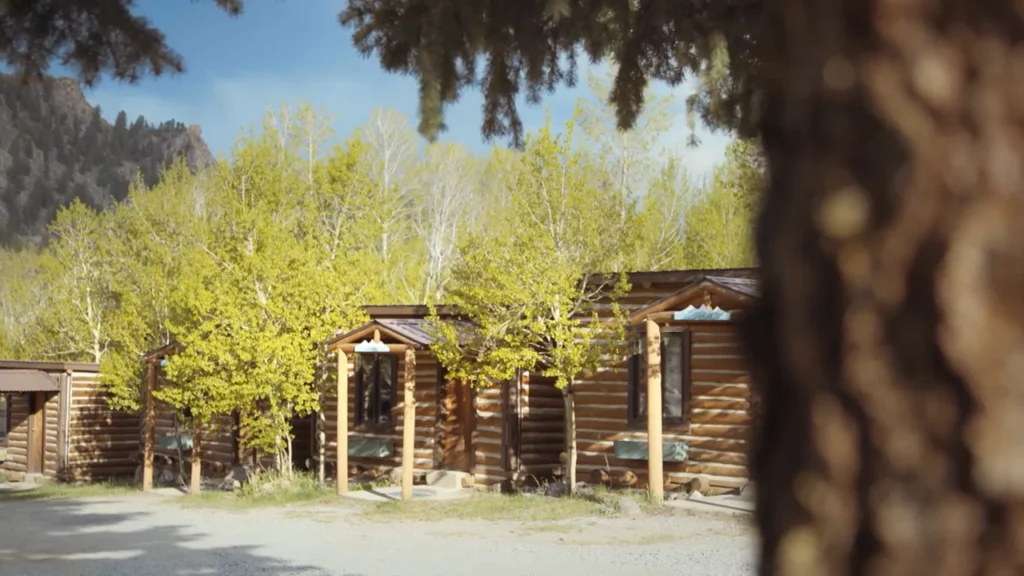 outside view of AVA cabins