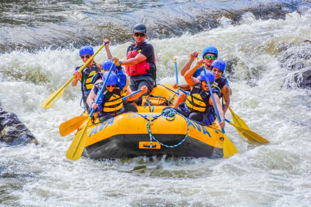 Whitewater rafting in Colorado