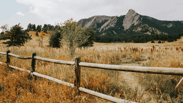 Chautauqua Park in Boulder, Colorado