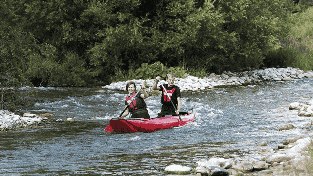 Canoeing at Colorado River