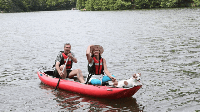 Canoeing at Colorado River