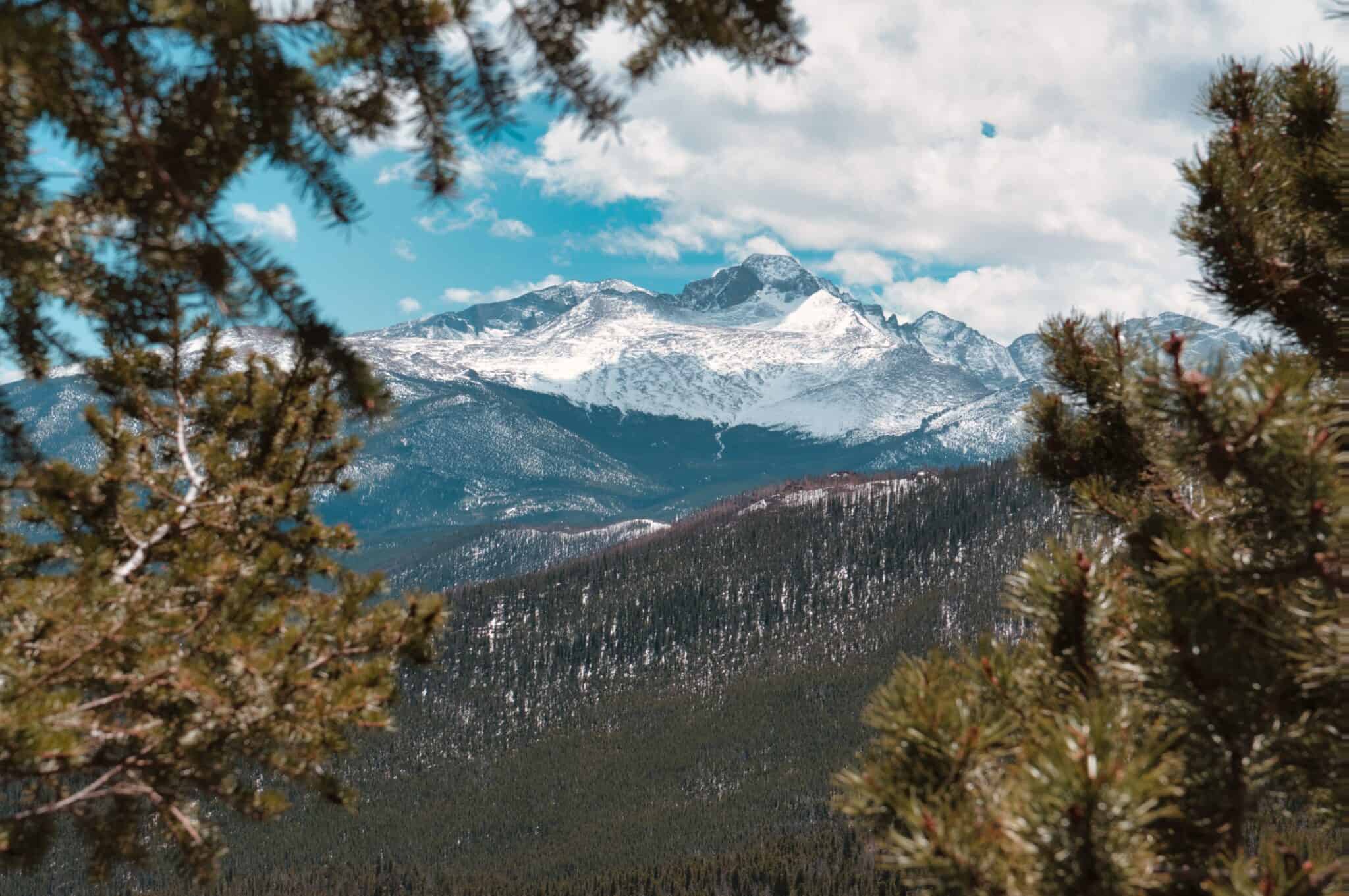 Long's Peak In Rocky Mountain National Park