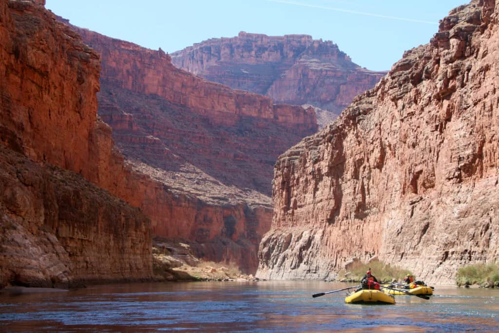 colorado river rafting in moab, utah