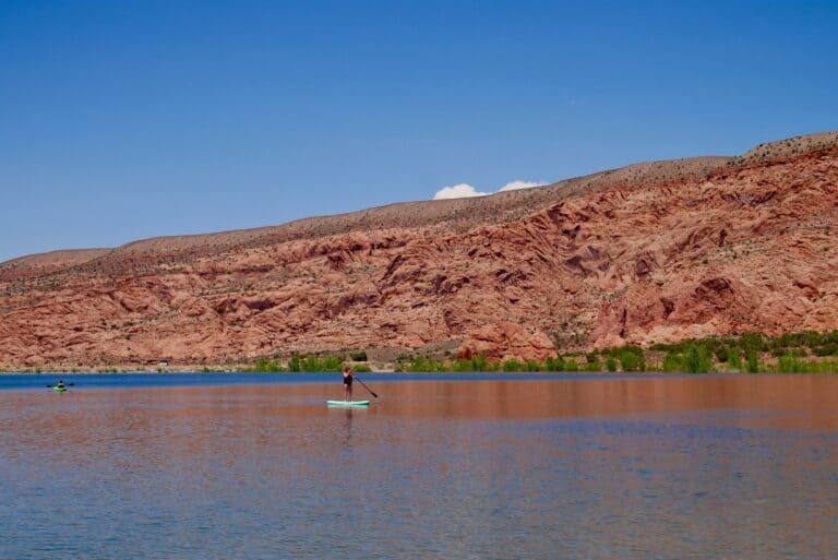 stand up paddleboard near moab
