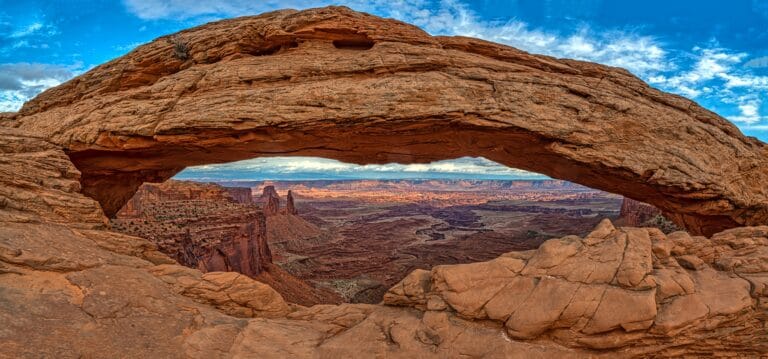 scenic view in moab
