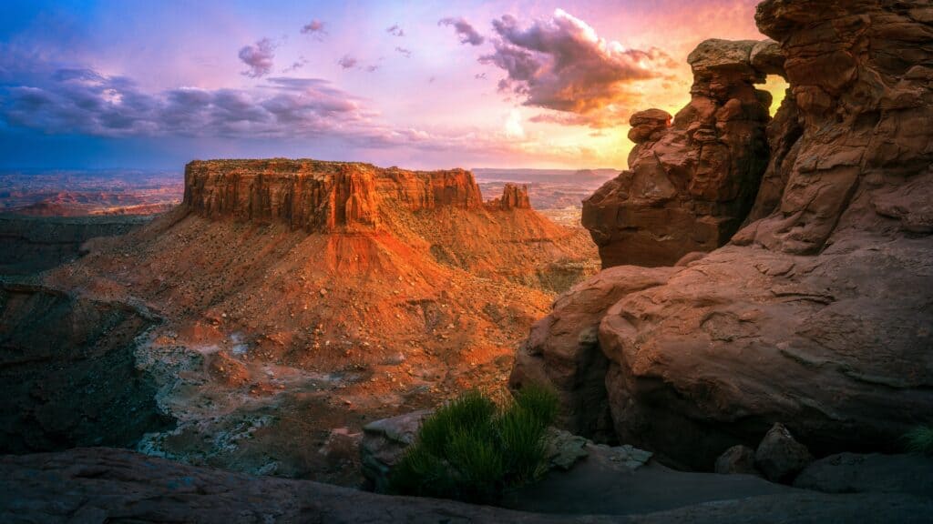 view point near moab